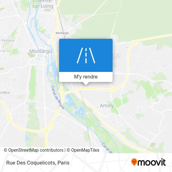 Rue Des Coquelicots plan