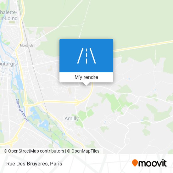 Rue Des Bruyères plan