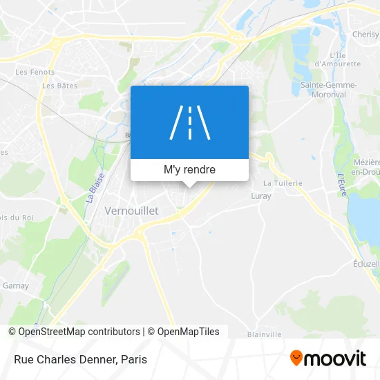 Rue Charles Denner plan