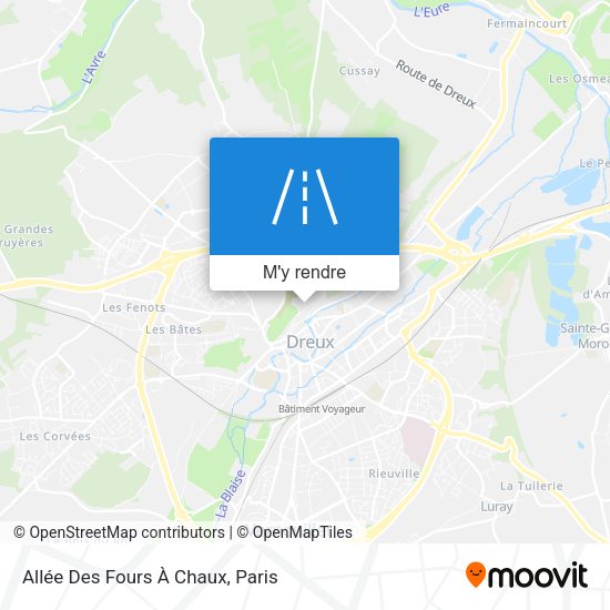 Allée Des Fours À Chaux plan