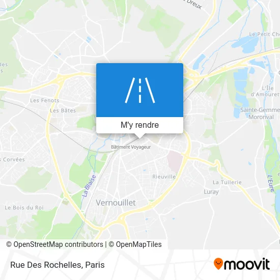 Rue Des Rochelles plan