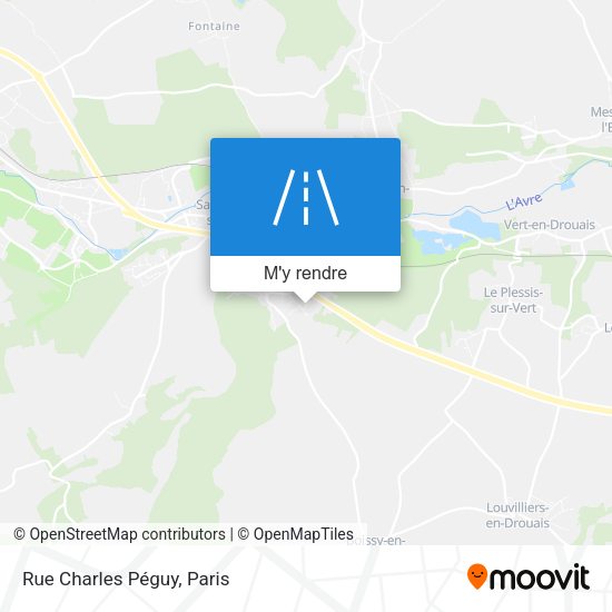 Rue Charles Péguy plan