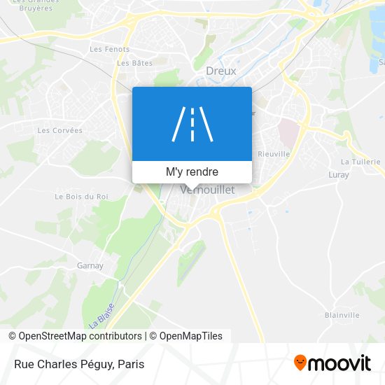 Rue Charles Péguy plan