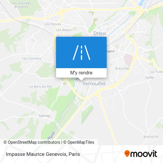 Impasse Maurice Genevoix plan