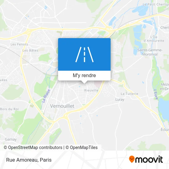 Rue Amoreau plan