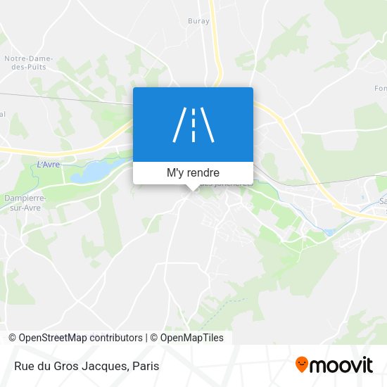Rue du Gros Jacques plan