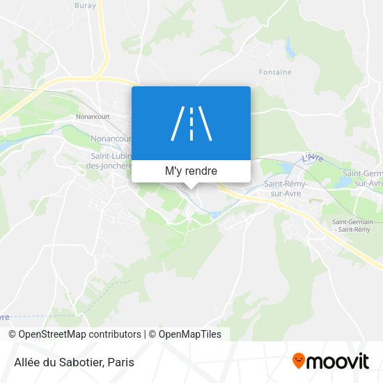 Allée du Sabotier plan