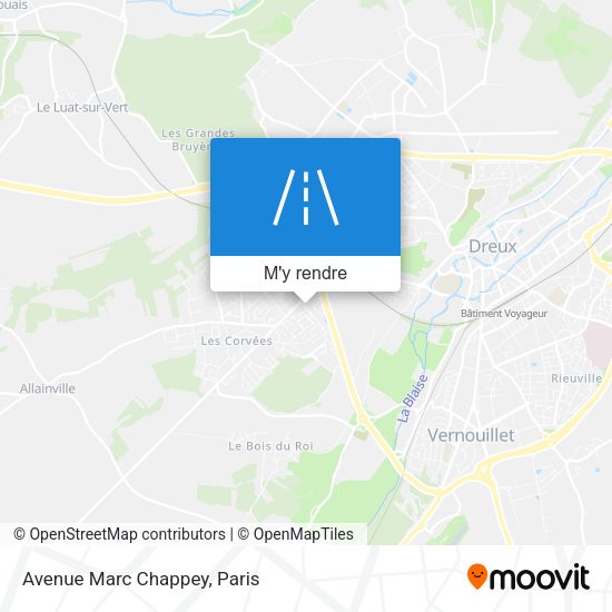 Avenue Marc Chappey plan