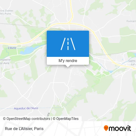 Rue de L'Alisier plan