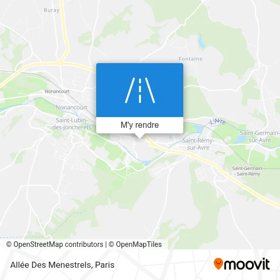 Allée Des Menestrels plan