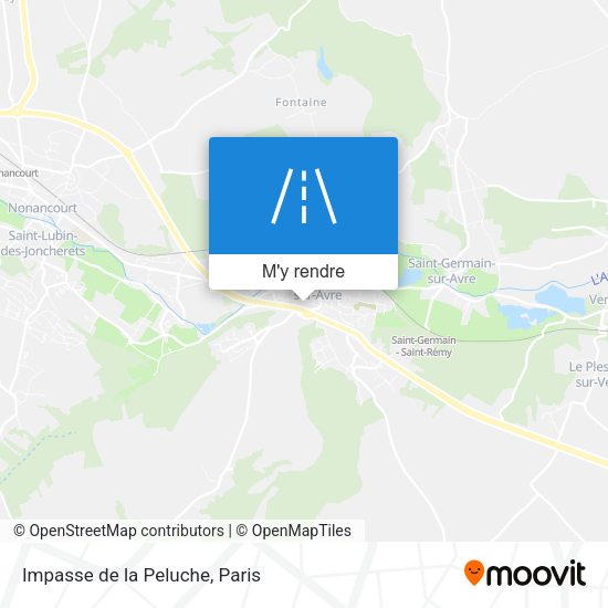 Impasse de la Peluche plan