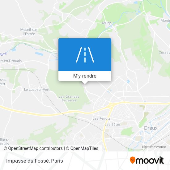 Impasse du Fossé plan