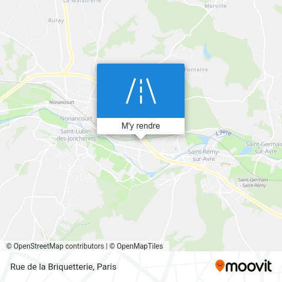 Rue de la Briquetterie plan