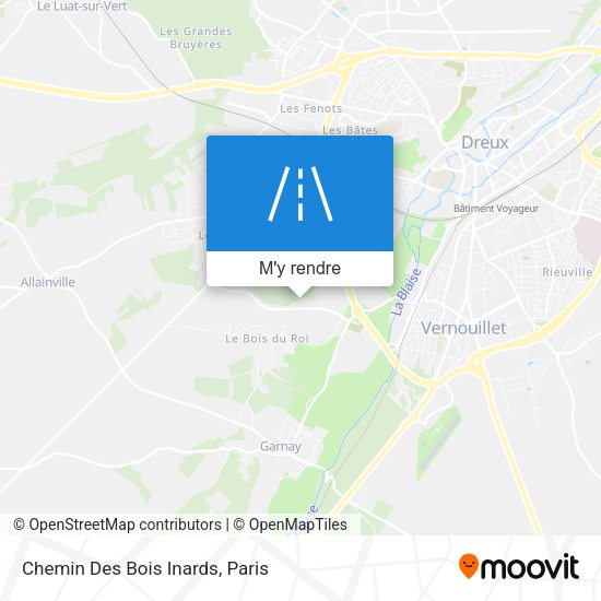 Chemin Des Bois Inards plan