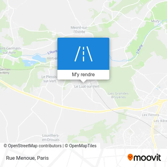 Rue Menoue plan