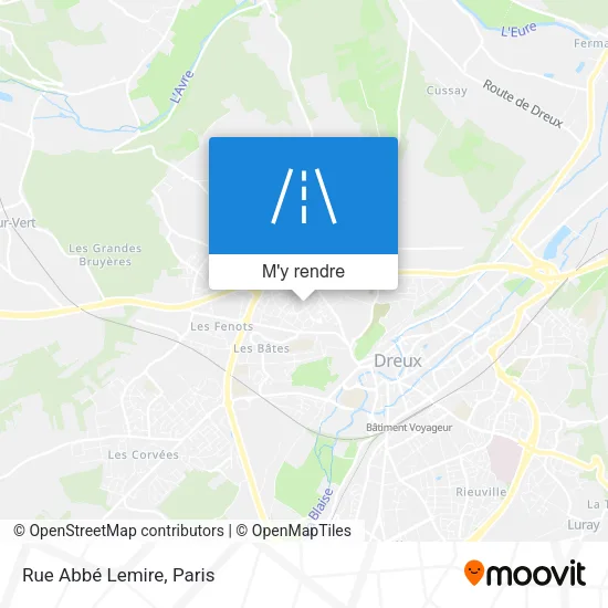 Rue Abbé Lemire plan