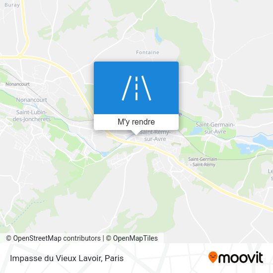 Impasse du Vieux Lavoir plan