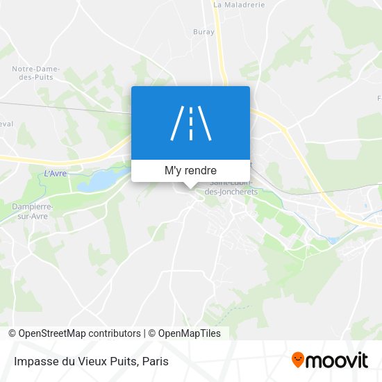 Impasse du Vieux Puits plan