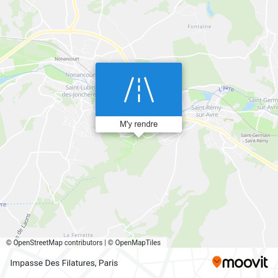 Impasse Des Filatures plan