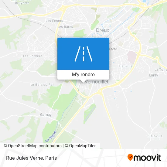 Rue Jules Verne plan