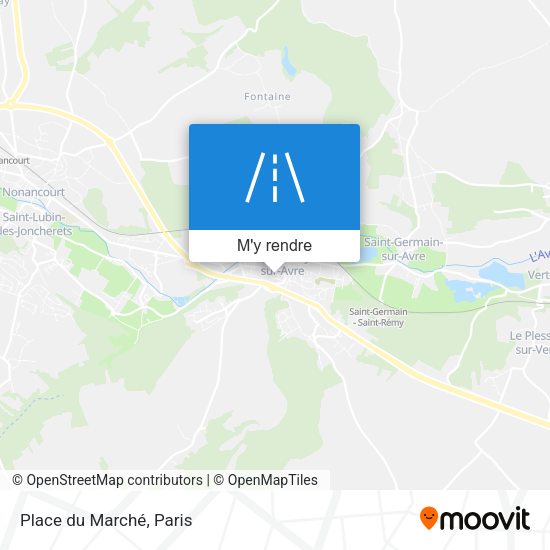 Place du Marché plan