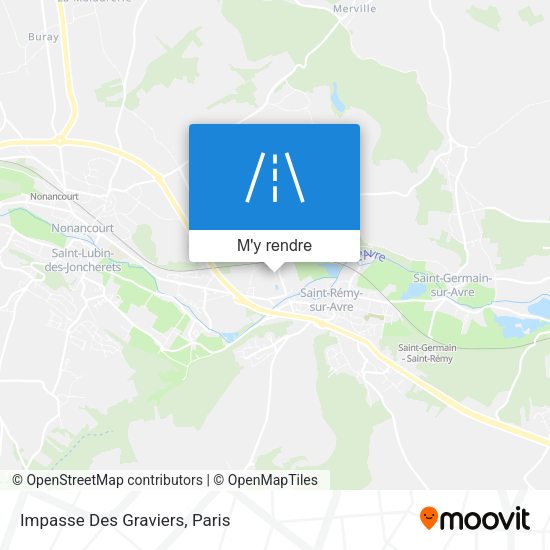 Impasse Des Graviers plan