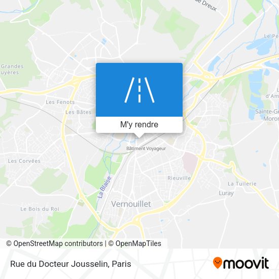 Rue du Docteur Jousselin plan