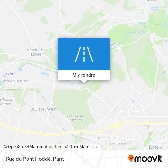 Rue du Pont Hoddé plan