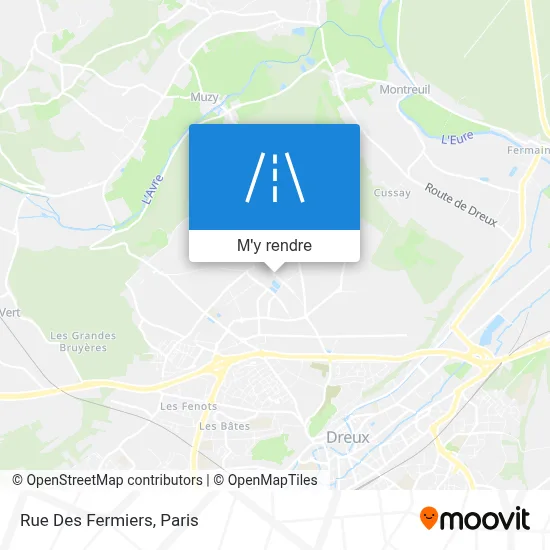 Rue Des Fermiers plan