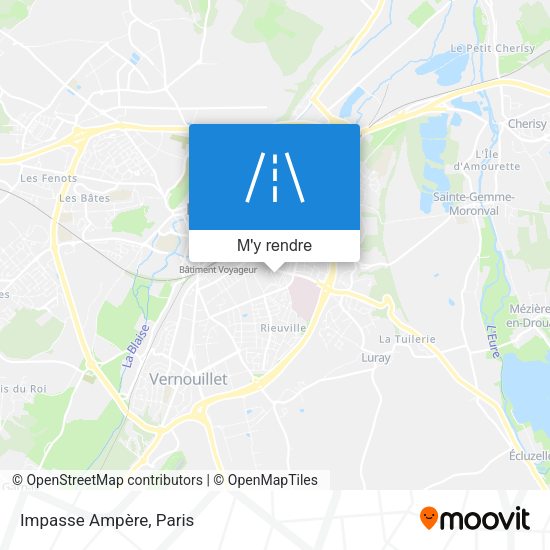 Impasse Ampère plan