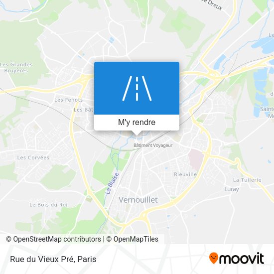 Rue du Vieux Pré plan