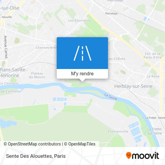Sente Des Alouettes plan