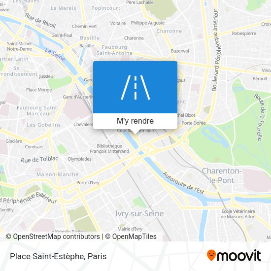 Place Saint-Estèphe plan