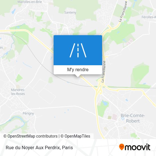 Rue du Noyer Aux Perdrix plan