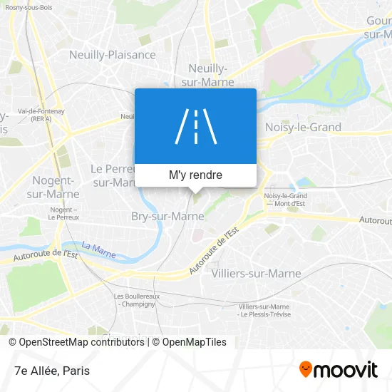 7e Allée plan