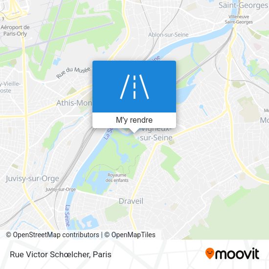 Rue Victor Schœlcher plan