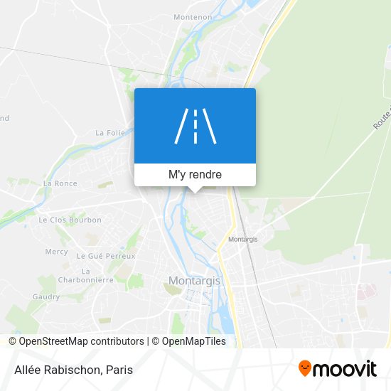 Allée Rabischon plan
