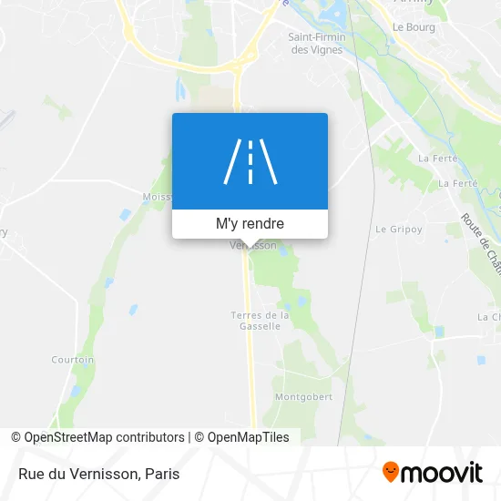 Rue du Vernisson plan