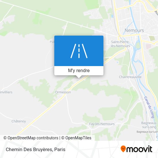 Chemin Des Bruyères plan