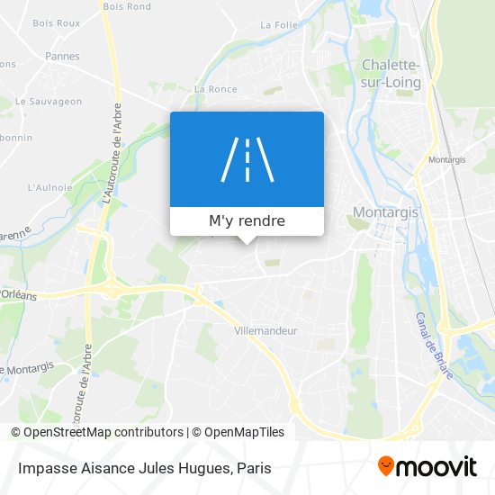 Impasse Aisance Jules Hugues plan
