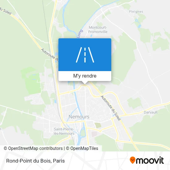 Rond-Point du Bois plan