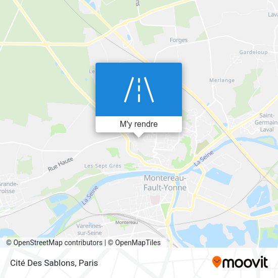 Cité Des Sablons plan
