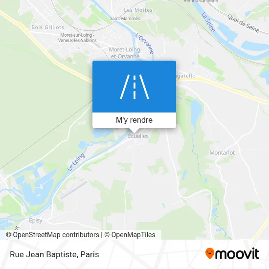 Rue Jean Baptiste plan