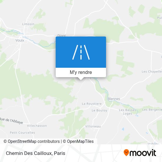 Chemin Des Cailloux plan