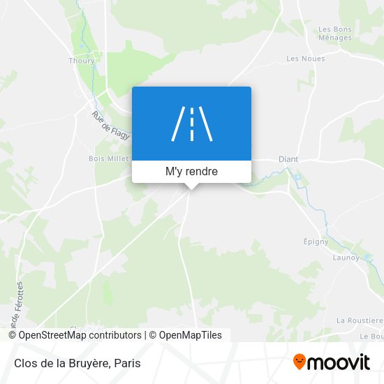 Clos de la Bruyère plan