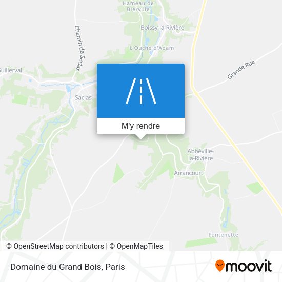 Domaine du Grand Bois plan