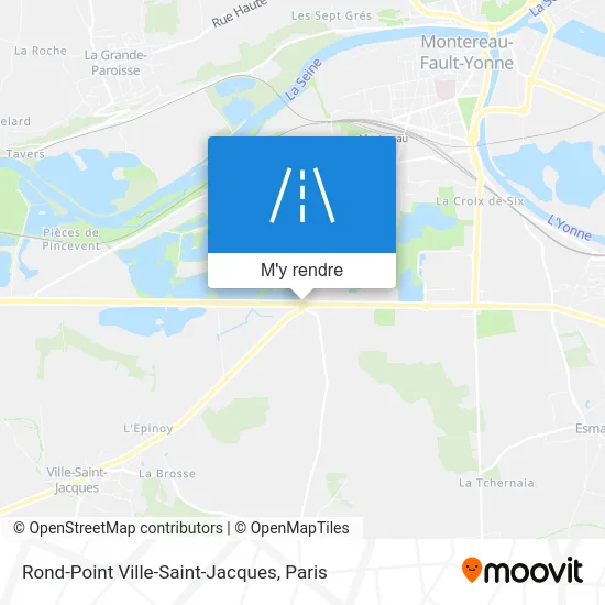Rond-Point Ville-Saint-Jacques plan