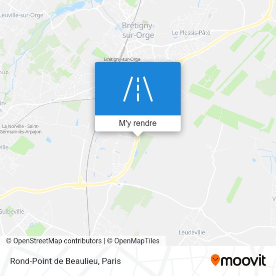 Rond-Point de Beaulieu plan