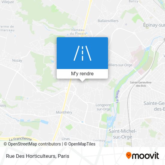 Rue Des Horticulteurs plan