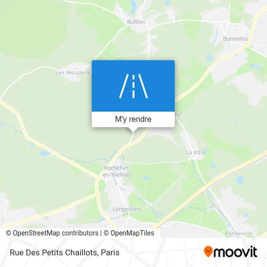 Rue Des Petits Chaillots plan